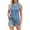 Blue, variant on Tiqkatyck Tank Tops for Women Trendy Women's 2025 Spring New Chic V Neck Casual Sleeveless Solid Color Knitted Vest Women's Short Sleeve T Shirt Sleeveless Tunic Tops Summer Tops for Women Black L