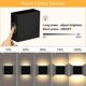 thumbnail image 2 of Luces de pared regulables y recargables KEWITY 2 uds Blanco, 2 of 5