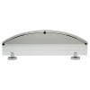 thumbnail image 6 of ALFI brand AB9547 Polished Chrome Wall Mounted Glass Shower Shelf Bathroom Accessory, 6 of 7