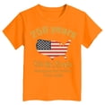 thumbnail image 4 of UngA 250th Anniversary Shirts Boys Girls American Flag T Shirt 4th of July Independence Day Tee for Toddler Kids Patriotic Cotton Stars Stripe Top 2-14 Years,Orange, 4 of 4