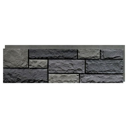 NextStone™ Faux Polyurethane Stone Panel - Random Rock Mountain (Best Mobile Home Skirting)