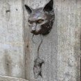 thumbnail image 4 of Handmade Door Handle Cat And Mouse Wall Mounted Cat Door Handle Sculpture Front Door Decoration, 4 of 5