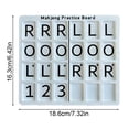 thumbnail image 3 of Single Mahjong Practice Board Compatible With Portable Practice Board With 24 Slots For Mahjong Lovers, 3 of 8