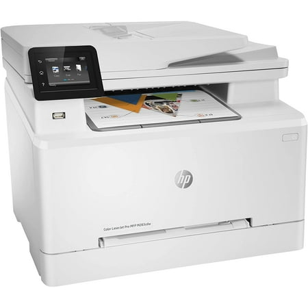 HP Color Laserjet Pro M283cdw Wireless All-in-One Laser Printer-Remote Mobile Print-Print Scan Copy Fax- Auto 2-Sided Printing,