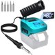 thumbnail image 1 of Estación de Soldadura Inalámbrica Compatible con Batería Ma*kita de 18V, Soldador Eléctrico Portátil con Puertos USB y Type C, Kit de Soldador de Temperatura Ajustable para Bricolaje, Reparación d..., 1 of 7