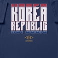 thumbnail image 2 of Umbro Men's Korea Stacked Soccer T Shirt (New Navy, S-XXXL), 2 of 4