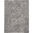 thumbnail image 2 of Nourison Linked 8' x 10'6" Charcoal Modern Indoor Rug, 2 of 9