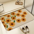 thumbnail image 4 of Lilgiuy Summer Savings Clearance Summer Sunflower Entry Door Mat Welcome Floor Doormat 23.62 X 15.75in Non Slip Floor Mat Summer Holiday Funny Novelty Door Mats Indoor Outdoor Decor, 4 of 5