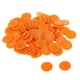 thumbnail image 2 of Fichas de póker para juegos de mesa con barril de 23 mm, color naranja, 2 of 9