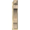 thumbnail image 2 of Ekena Millwork 6"W x 22"D x 30"H Balboa Rough Sawn Craftsman Outlooker, Douglas Fir, 2 of 4