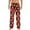 Pants46# Brick Red, variant on Pants for Men Pyjamas with Pockets Trousers for Men and Women Fashion Cute Cat Pet Print Outdoor Streetwear Casual Pajama Pants