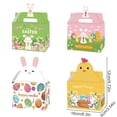 thumbnail image 3 of HuiXinOu Easter Rabbit Candy Gift Boxes 12pcs, Handheld Paper Candy Boxes, Festive Party Supplies, Cute Easter Design, Suitable for Gift Giving & Candy Storage, 3 of 6