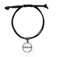 thumbnail image 1 of Destiny Takes A Hand Bracelet Leather Rope Wristband Black Jewelry, 1 of 3