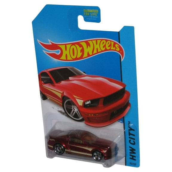 Hot Wheels HW City (2013) Red '07 Ford Mustang Die-Cast Toy Car 95/250