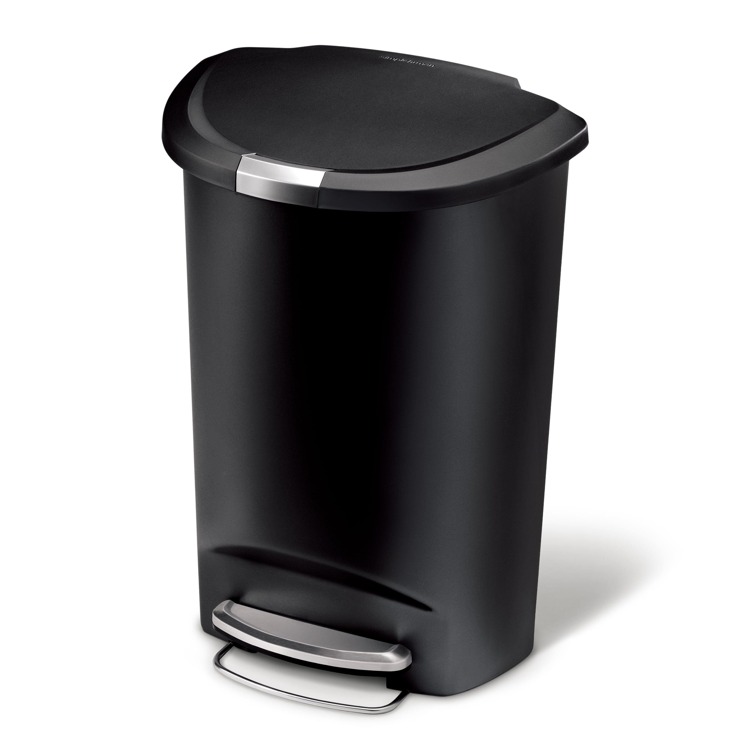 simplehuman 13 Gallon Trash Can and 60 pcs Code P Trash Bag Combo
