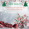 thumbnail image 5 of 140 Sheets Christmas Tissue Paper,Assorted Xmas Design Bulk Gift Wrapping Paper for Gift Boxes DIY Crafts Birthday Holiday Decoration,19.7"x19.7"(7 Patterns), 5 of 7