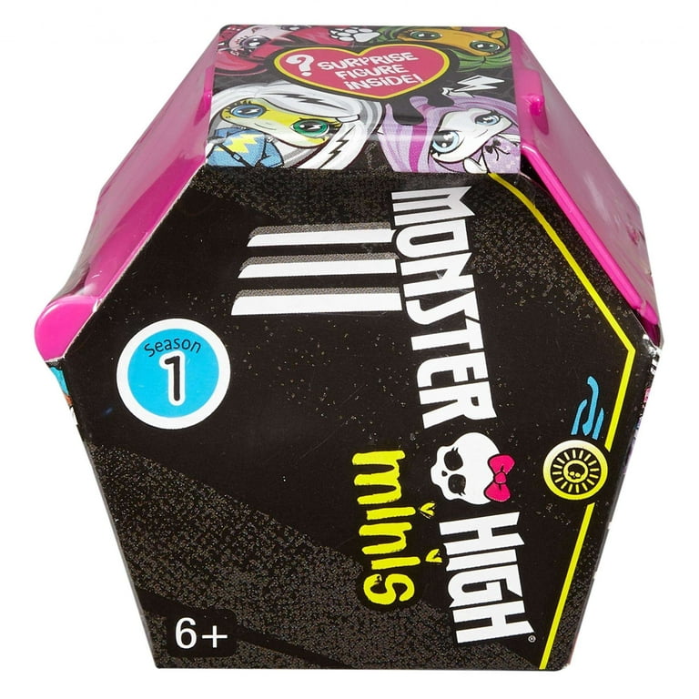 Monster High Ghouls Fashion Doll Minis Mystery Toy Figures Blind Pack, 20  Count 