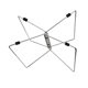 thumbnail image 2 of Soporte plegable para hielera, contenedor de almacenamiento, acero inoxidable resistente y ligero. Argén, 2 of 9