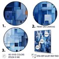 thumbnail image 3 of Designart "A Skyscraper Skyline With Periwinkle-Peaked Structures" Skyscrapers Canvas Art Print, 3 of 7