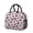 Black-184, variant on Lunch Bag Lunch Box for Women Reusable Insulated Lunch Bags,Water-Resistant Colorful Donuts Cool Cooler Lunch Tote Bag, Large Capacity for Work Travel Picnic