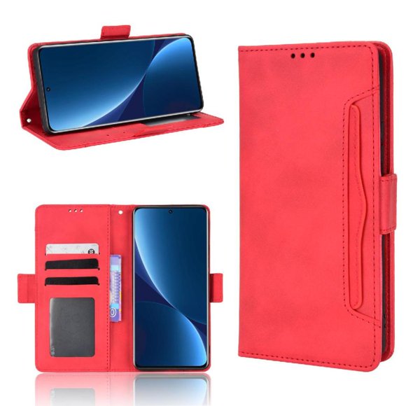 Funda Tipo Billetera GANGXUN para Xiaomi 12 Pro – Tapa Flip con Tarjetero