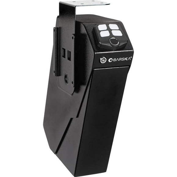 Barska AX13092 Quick Access Keypad Biometric Fingerprint Handgun Desk Safe