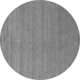 thumbnail image 1 of Ahgly Company Indoor Round Abstract Gray Contemporary Area Rugs, 6' Round, 1 of 1