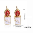 thumbnail image 3 of Pendientes de Navidad de dibujos animados de moda para mujer Pendientes de campana de Santa Wmkox8yi  sjalhkljlk4525, 3 of 3