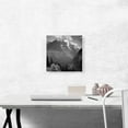 thumbnail image 2 of ARTCANVAS Snow Covered Mountains - In Glacier National Park - Montana Canvas Art Print by Ansel Adams - Size: 12" x 12" (0.75" Deep), 2 of 9