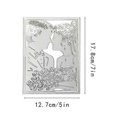 thumbnail image 2 of 2025 Latest Model Couple Rose Metal Cutting Dies Stencil DIY Scrapbooking Album, 2 of 5