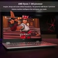 thumbnail image 3 of LENOVO LOQ RTX 5060 Gaming Laptop, 15.6" FHD, AMD Ryzen 7 260, 32GB DDR5 RAM, 1TB PCIe M.2 SSD, Windows 11 Home, 3 of 5