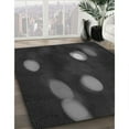 thumbnail image 3 of Ahgly Company Machine Washable Indoor Rectangle Transitional Midnight Gray Area Rugs, 6' x 9', 3 of 7