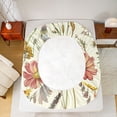 thumbnail image 5 of Feelyou Rustic Groovy Flower Full Size Sheets, Chinese Style Bed Sheets, 4-Piece, 5 of 7