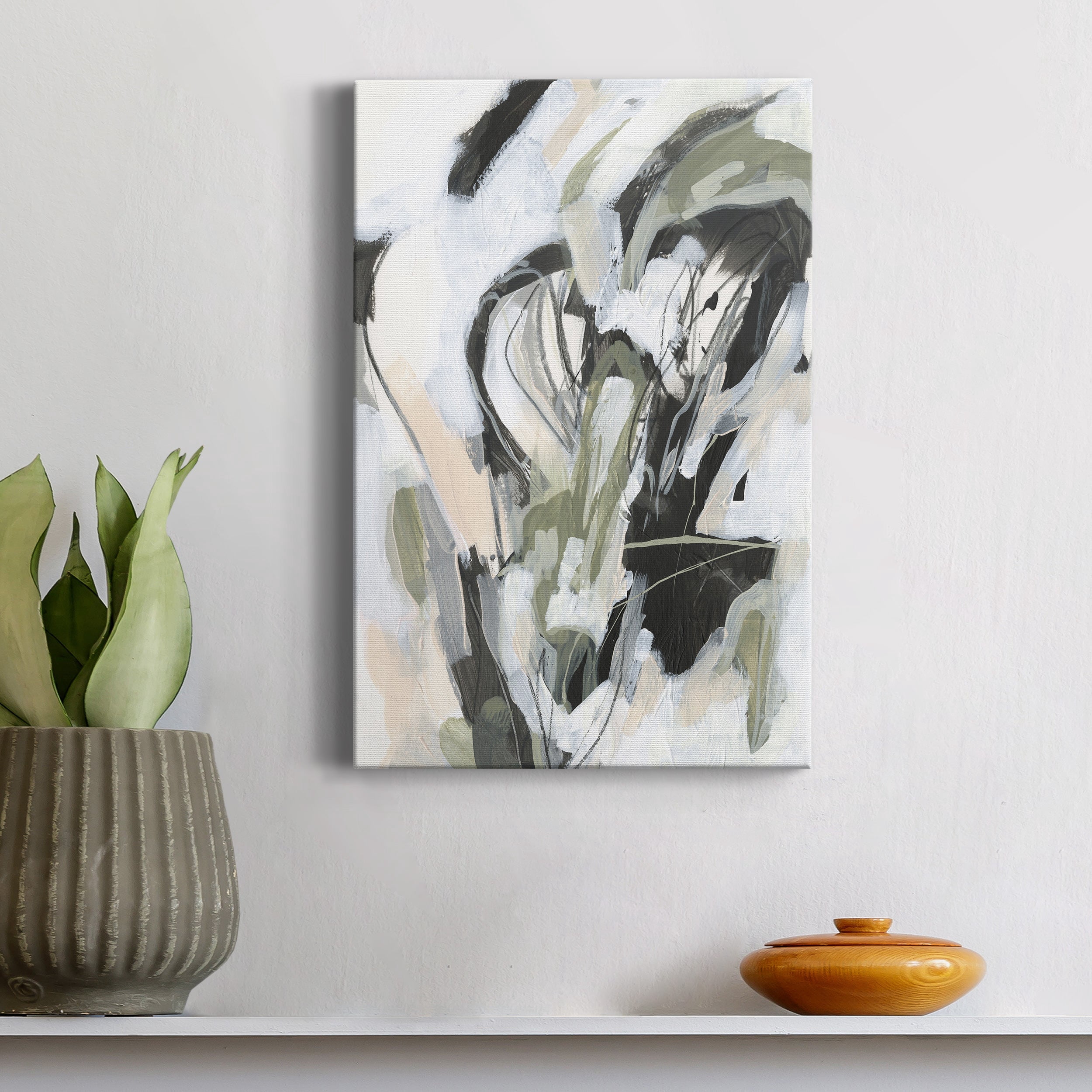Electron Net I Premium Gallery Wrapped Canvas - Ready to Hang
