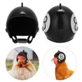 thumbnail image 3 of Chicken Helmet, Chicken Bird Toy Head Protection Helmet, With Fixed Straps For Ducks Poultry Pet, 3 of 8