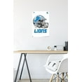 thumbnail image 6 of NFL Detroit Lions - Drip Helmet 20 Wall Poster with Push Pins, 14.725" x 22.375", 6 of 6