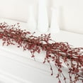 thumbnail image 2 of Factory Direct Craft 54″ Burgundy Pip Berry Garland – Rustic Indoor Fall & Country Decor, 2 of 4