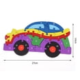 thumbnail image 1 of Juguetes de rompecabezas para niños, bloques de construcción de madera, juguetes 26, alfanuméricos en inglés, Ilustración, 70 puntos, 1 of 5