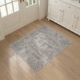 thumbnail image 3 of ODIKA 3'x5' Beige Countryside Scenic Hundred Washable Area Rug Landscape Design With Rustic And Wildlife Non-Slip, Flatweave, Easy Care for Hallway, Laundry Room, 3 of 7
