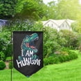 thumbnail image 3 of Zufioo Hungry Tyrannosaurus Print Garden Decoration Flags, Sun-resistant and Wrinkle-resistant Flags, Balcony, Terrace, Garden Decorations, Home Decorations-One Size, 3 of 7
