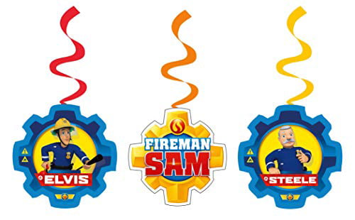 Amscan Fireman Sam Candle Set 