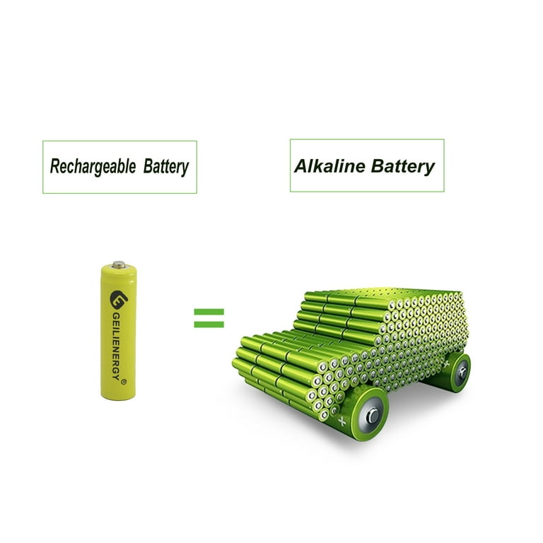 Geilienergy aa nicd rechargeable batteries deals