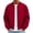2# Wine, variant on Men's Lightweight Bomber Jacket Classic Baseball Collar Winter Zip Up Windbreaker Coat Raglan Sleeve Wear