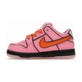 thumbnail image 2 of Nike Toddler's SB Dunk Low The Powerpuff Girls Blossom Skateboarding Shoes, from StockX, 2 of 5