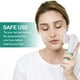 thumbnail image 3 of Cepillo de limpieza facial el&eacute;ctrico exfoliante facial con 3 cabezales limpiadores y 2 velocidades ajustables para limpieza profunda, eliminaci&oacute;n de puntos negros, masaje facial, 3 of 7