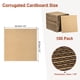 thumbnail image 2 of 100 Uds de Láminas de Cartón Corrugado Grandes de 12X12 Y 1/8 de Grosor para Relleno Y Protección En Embalaje, Proyectos de Arte Y Manualidade Marrón, 2 of 7