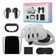 thumbnail image 1 of 4pcs Set Accessories for Meta Quest 3 - Quest 3 VR Clear PC Face Cover, Controller Grip Cover, Face Pad Cushion, Protective Lens Cover, 1 of 5