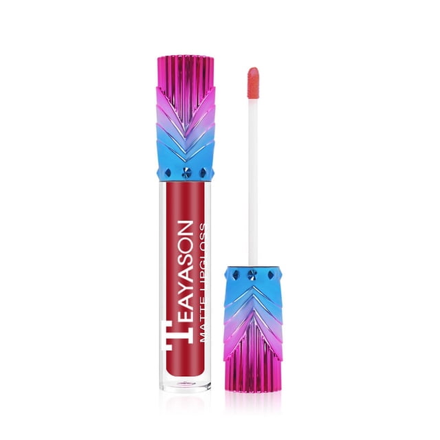 Lápiz labial, esmalte de labios, lencería aterciopelada, impermeable, 5 ml, 12 Sha