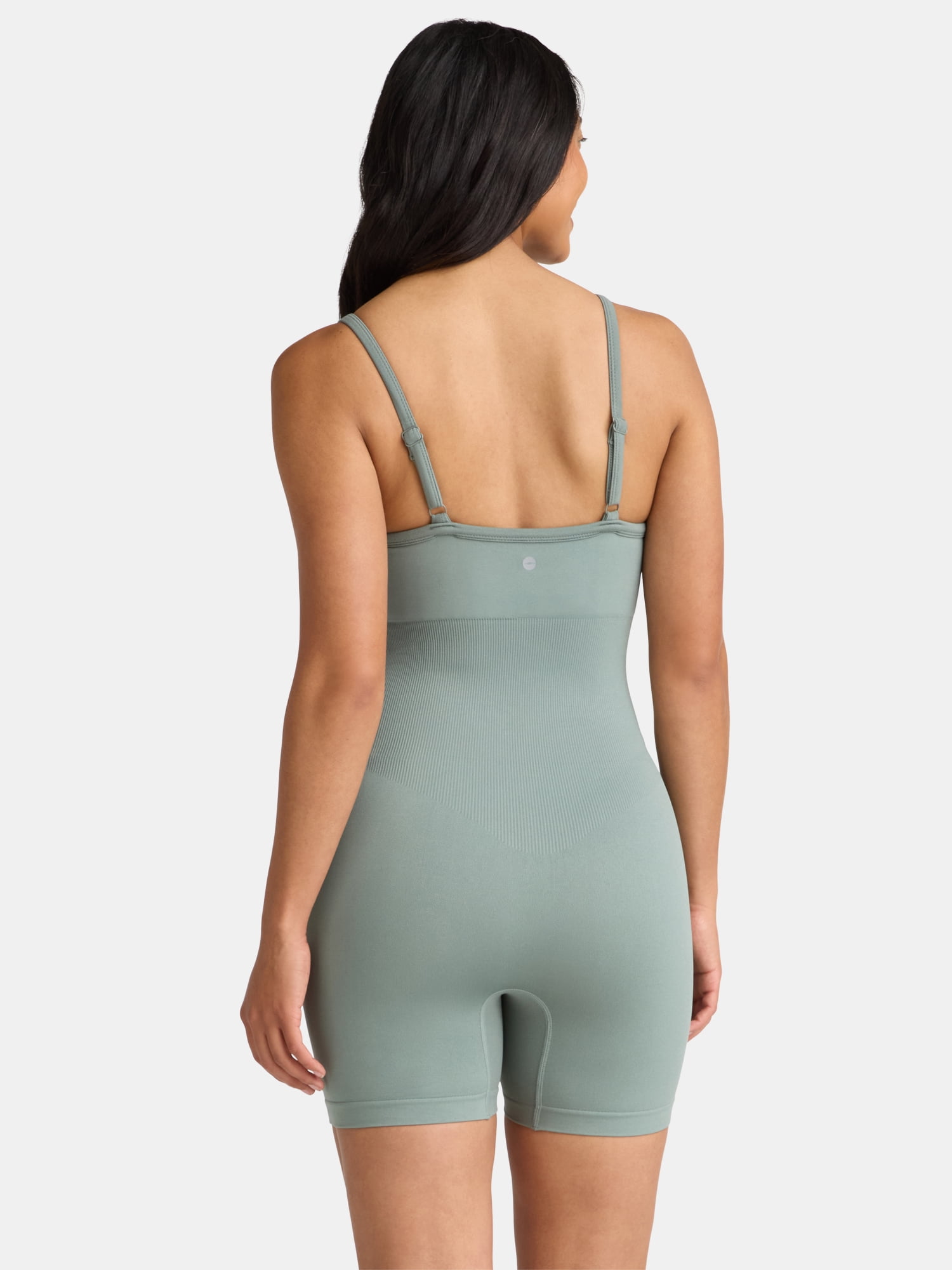 Avia Women's Seamless Body Mapping Mesh Romper, Sizes XS-XXXL