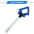 thumbnail image 6 of Unique Bargains Front/Rear Triangle Tow Hooks, Bumper Screw-on Tow Hook for Toyota Avanza Folding Racing Trailer Hook Aluminum Alloy Blue, 6 of 7